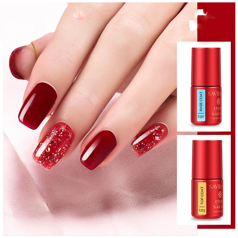 Transparent Lasting Phototherapy Glue – UV Gel Nail Adhesive